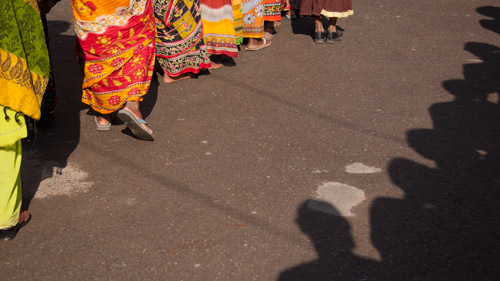 Tertib antre masuk security check point