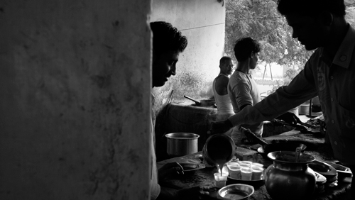 Teh India.., teh + susu kambing