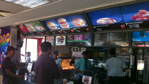 mc Donald India, no beef !