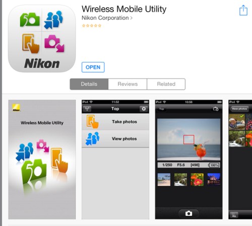 Tampilan di iOS App Store