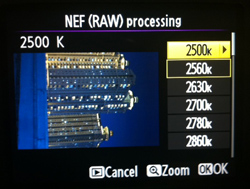 Cara praktis untuk control WB kelvin 