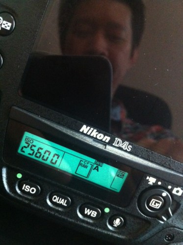 Iso 25,600 : push to the limit !