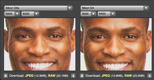 Nikon D4s vs Nikon D4
