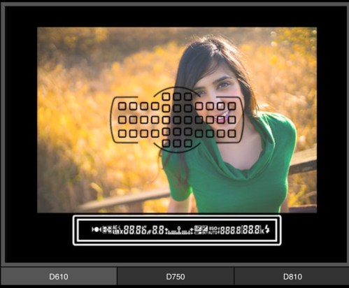 Focus modul Nikon D610 